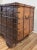 Vintage Carved Wood Indian Dowry Wedding Trunk For Sale - Image 4 of 12