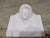 White Plaster Cast Head of a Prophet From Ghiberti's Gates of Paradise For Sale - Image 8 of 9