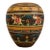 Vintage Hand-Painted Elephant Decorative Vase / Pot – Heavy 3.3 LBS For Sale