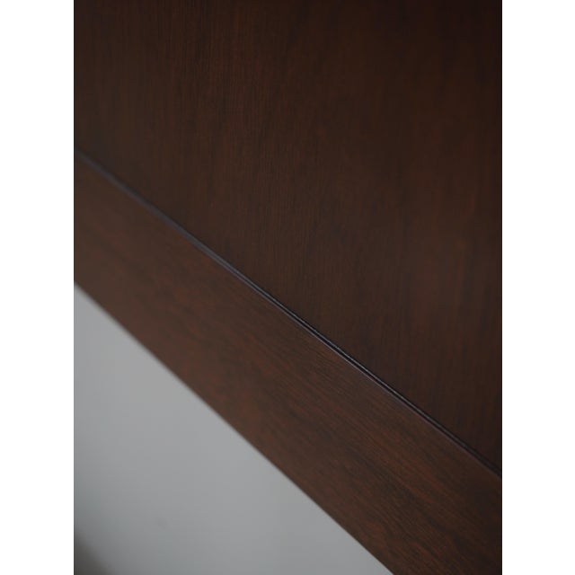 Brown Henkel Harris Mahogany King Size Headboard For Sale - Image 8 of 11