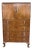 Art Deco Walnut Pantry Cabinet, 1930s For Sale