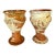 Pair French Antique Tall Garden Terracotta Planters, 1920 For Sale