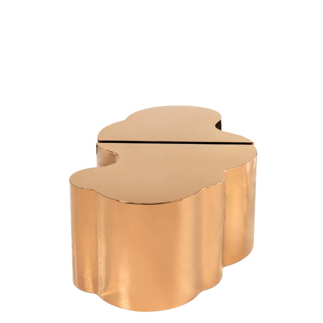 This listing is for set of 2 Showroom Sample Luca Coffee Table These tables have some polishing issues, please check the...