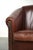 Sheepskin Club Armchairs in Dark Cognac, Set of 2 For Sale - Image 11 of 15