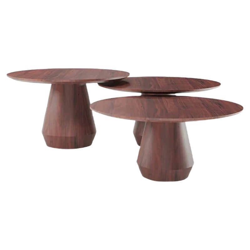 Charlotte Triple Coffee Tables, Set of 3 | Chairish