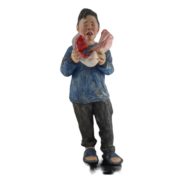 Wei Yi 魏艺, Liu Youcai from Childhood, 2010, Resin For Sale