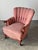 French Provincial Channel-Back Armchair, Louis XV Revival, Mid-Century For Sale - Image 13 of 17