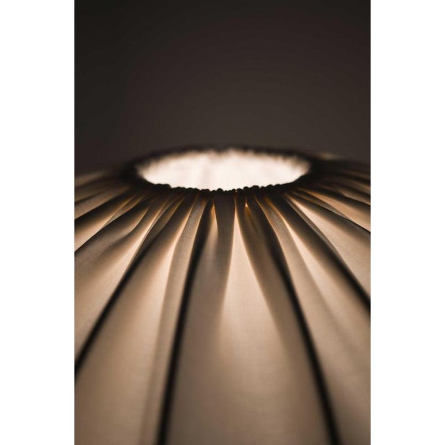 Mid-Century Modern Floor Lamp in Brass and Fabric by Hans-Agne Jakobsson, 1950s For Sale - Image 6 of 7