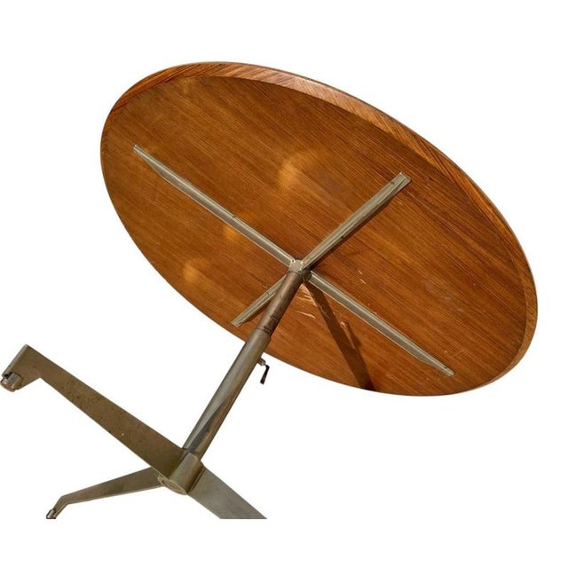 Brown Dining Table by Osvaldo Borsani For Sale - Image 8 of 10