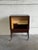 Rosewood Rolling Bar Cart Server Cabinet With Sliding Door Denmark 1960s For Sale - Image 4 of 10
