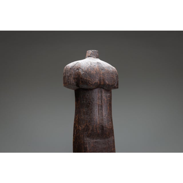 Abstract Solid Wood Torso, 1960s For Sale - Image 12 of 16