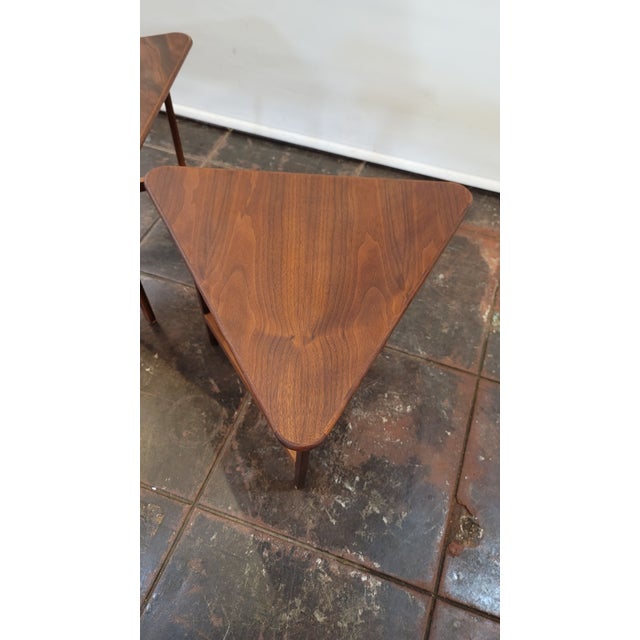 Wood Danish Pair Rio Rosewood Folding Tables Produced by CFC Silkenborg 1960s Designed By: IIIum WikkelsØ For Sale - Image 7 of 12