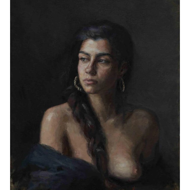 Maruzzella is one of the best works by the artist Marco Fariello realized in 2021. It is an academic drawing of a Portrait...