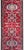 This mid-20th century Persian Heriz runner features a dynamic series of stylized floral medallions running its length,...