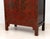 Wood Chinese Red Lacquered Cabinet For Sale - Image 7 of 10