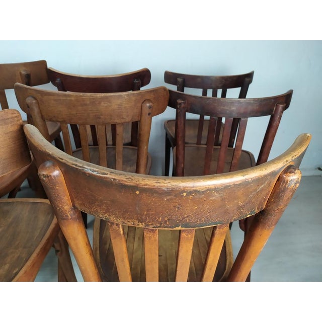 Bistro Chairs, 1920s, Set of 14 For Sale - Image 17 of 18