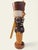 Handmade Nutcracker Christmas Decoration in Wood from Erzgebirge, 1980s For Sale - Image 4 of 7