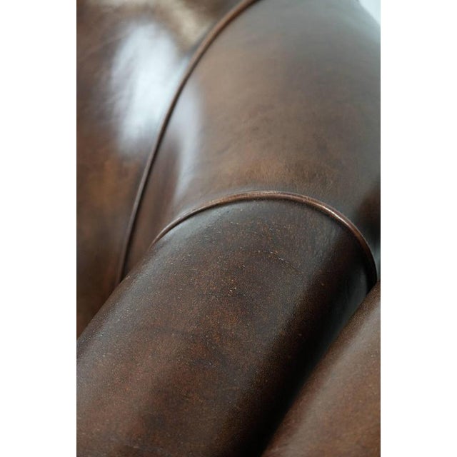 Club Chairs in Sheepskin Leather, Set of 2 For Sale - Image 12 of 16