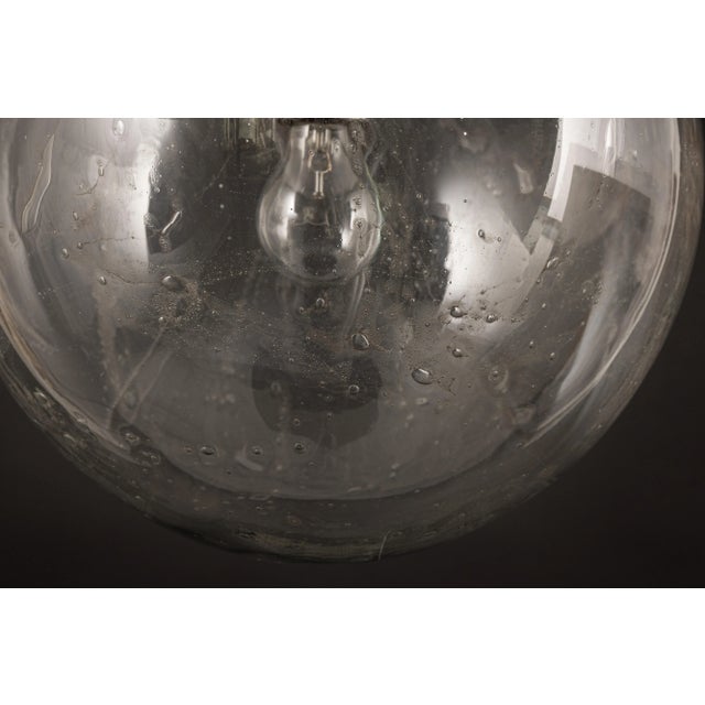 Large Murano Ball Pendant Light by Doria, Germany, 1970s For Sale - Image 12 of 13