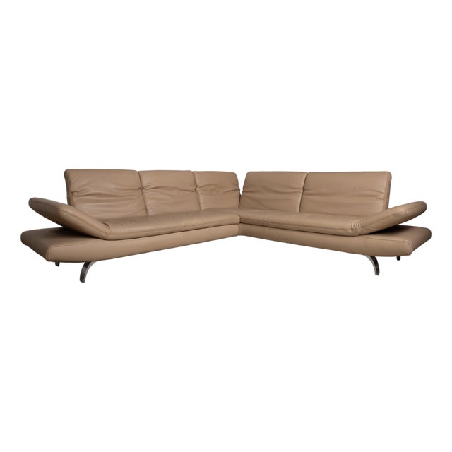 Leather Corner Sofa from Koinor For Sale