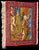 A graceful hand-knotted figurative rug originating in Isfahan, featuring a vibrant landscape scene with mountains, a...