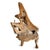 Contemporary Vintage Organic Solid Teak Root Chair For Sale - Image 3 of 7