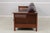 1990s Stickley Mission Oak Burgundy Leather Sofa For Sale - Image 5 of 18