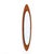 Mirror with Curved Plywood Frame, 1960s For Sale - Image 13 of 13