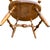 Vintage Ethan Allen Heirloom Maple Nutmeg Comb‑Back Windsor Arm Chairs – Pair For Sale - Image 6 of 9