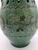 Ceramic Large Hungarian Green Glazed Folk Art Ceramic Pitcher, 1920s For Sale - Image 7 of 11
