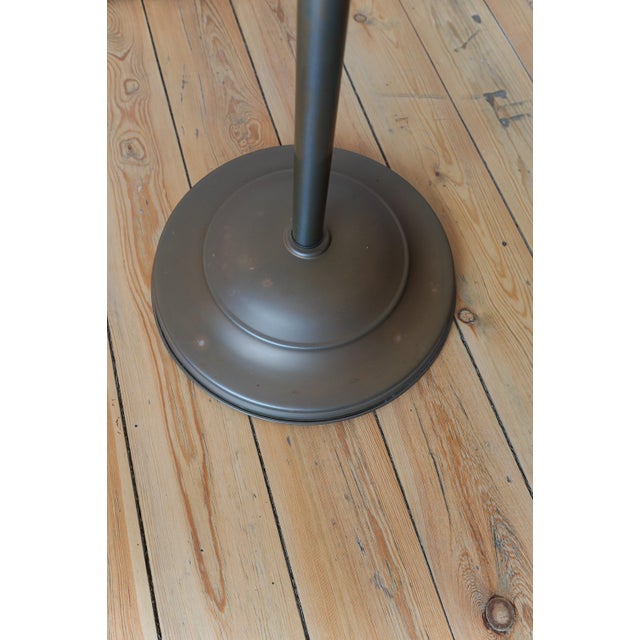 Vintage Floor Lamp in Brass and Glass For Sale - Image 6 of 12