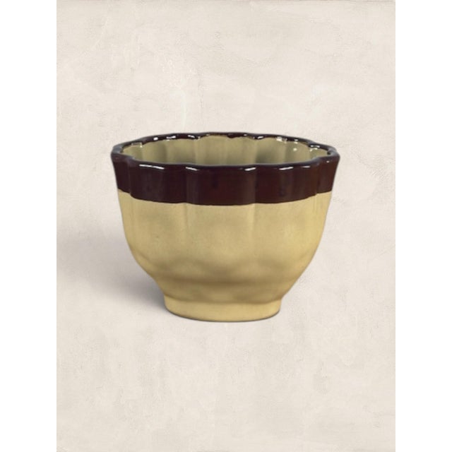 Vintage English Ceramic Bourne Jelly Mold. Bourne Denby's fluted jelly mould carries the kind of quiet confidence that...