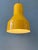 Space Age Industrial Yellow Metal Shaped Pendant Light For Sale - Image 3 of 11