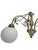 Vintage Art Nouveau Chandelier, Poland, 1970s For Sale - Image 4 of 15