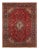 Red Semi Antique Persian Hand Knotted Kashan 10'11'' X 14'2'' For Sale - Image 4 of 4