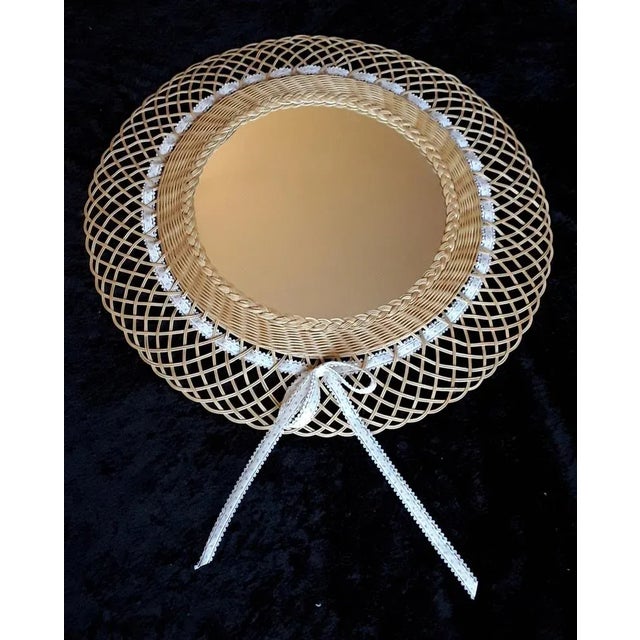 Vintage Wall Mirror, 1970s, in Very Good conditions. Designed 1970 to 1979