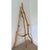 Late 20th Century Rustic Knotty Pine, Adjustable, Folding Easel - Artist-Made For Sale - Image 4 of 17