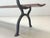Garden Bench with Delicate Cast Iron Frame and Wooden Slats, 1960s For Sale - Image 18 of 18