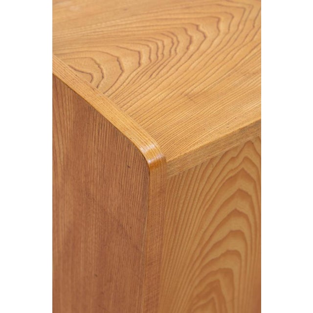 Wood Mid-Century Ash Desk, 1960s For Sale - Image 7 of 18