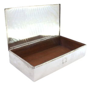 Plain Silver Tobacco Box