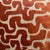 Handcrafted Decorative Pillow Cover, Double sided Orange maze velvet with beige background, invisible zipper, 18”x18”....