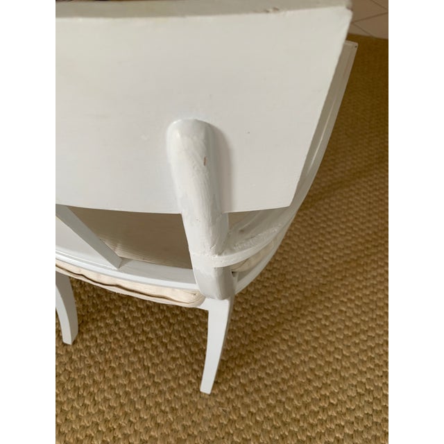 1970s White Greek Style Chair For Sale In West Palm - Image 6 of 12