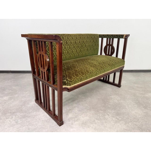 Very Vienna Secession Seating Group, 1890s, Set of 8 For Sale - Image 6 of 18