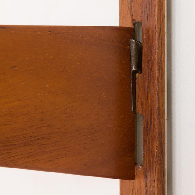 Vintage Teak Wall Unit with Dresser by Kai Kristiansen for FM Mobler, 1960s For Sale - Image 10 of 14