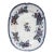Antique English Ironstone “Blackberry” Platter by w.b. — 19th-Century Transferware, Hand-Painted Details For Sale