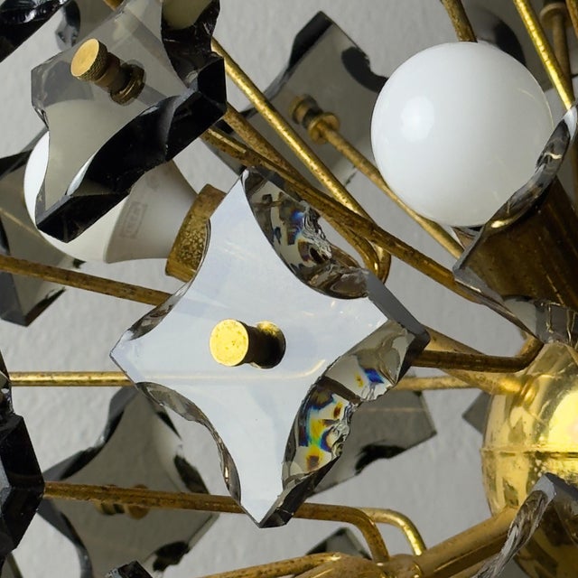 Mid-Century Sputnik Chandelier from Fontana Arte, Italy 1970s For Sale - Image 4 of 18