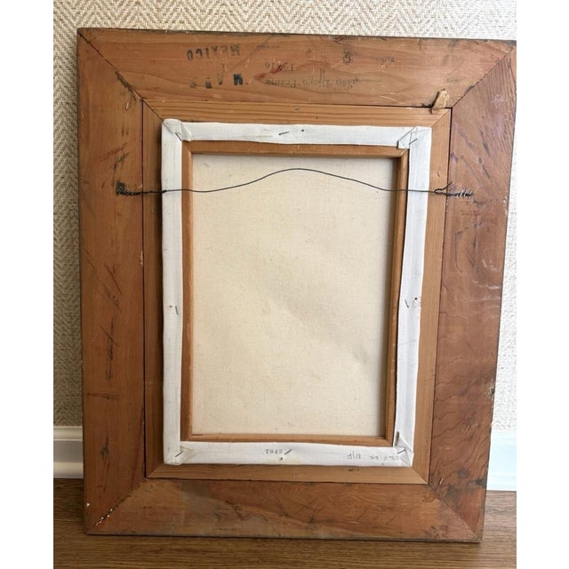 Romantic Floral Still Life Oil Painting in Gilt Frame European Style Wall Art For Sale - Image 9 of 9