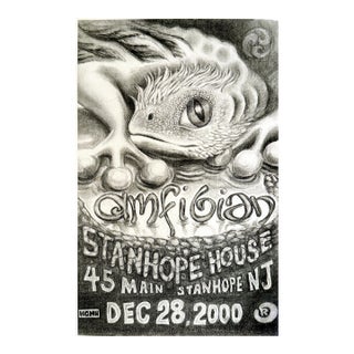 Amfibian - Stanhope House, Stanhope, New Jersey Concert Poster, 2000 For Sale