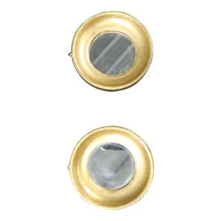 Mini Italian Florentine Mirror/Pair For Sale