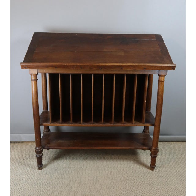 Walnut Writing Desk, 19th Century For Sale - Image 10 of 12